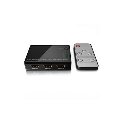Primewire Audio / Video Matrix-Switch, 3-Port UHD HDMI Switch / Verteiler inkl. Fernbedienung, 4K, 3D, CEC Image