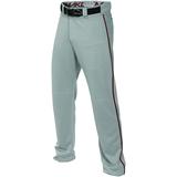 Easton Mako 2 Piped Youth Baseball Pants Grey/Maroon