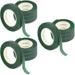 12 Pcs Floral Tape Stem Wrapping Green Washi Wound Waterproof Greenery for Flowers Florist