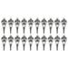 Skull Beak Pendant 50 Pcs Halloween Earring Pennywise Decorations for Zinc Alloy