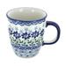 Blue Rose Polish Pottery Manufaktura Coffee Mug