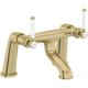 The Bath Co. Aylesford Vintage brushed brass bath mixer tap