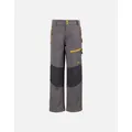 Boy's Trespass Childrens/Kids Hurry Hiking Trousers - Storm Grey Yellow Sulphur - Size: 9 years/10 years