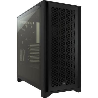 CORSAIR PC-Gehäuse "4000D Airflow Tempered", schwarz, B:23cm H:46,6cm T:45,3cm, Computergehäuse