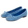 Ballerina LASCANA, Damen, Gr. 42, blau (königsblau), Obermaterial: 100% Lederimitat. Futter: 100% Lederimitat. Decksohle: 100% Lederimitat. Laufsohle: 100% Synthetik, unifarben, modisch, Schuhe, Freizeitschuh, Slipper, Halbschuh mit kleinen Cut-Outs...