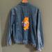 Disney Jackets & Coats | Disney Winnie The Pooh Embroidered Vintage Denim Jean Jacket 90s | Color: Blue/Orange | Size: L