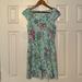 Lilly Pulitzer Dresses | Light Blue Floral Lilly Pulitzer Dress With Belt. | Color: Blue | Size: S