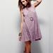 Free People Dresses | Free People Fp One Angel Lace Dress Boho Dress Purple Elderberry Size Small | Color: Purple | Size: S