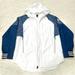 Adidas Jackets & Coats | Adidas Id Woven Shell Windbreaker Jacket White/Blue - Mens Medium - Never Worn | Color: Blue/White | Size: M