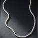 Anthropologie Jewelry | Anthropologie Serefina Classic Tennis Necklace | Color: Silver | Size: Os