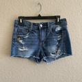 American Eagle Outfitters Shorts | 5/$25american Eagle Ny Shorts 4 | Color: Blue | Size: 4