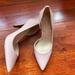 Jessica Simpson Shoes | Jessica Simpson 8.5 Lucina Livvy Embossed Heel Pumps | Color: Cream | Size: 8.5