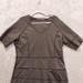 Athleta Dresses | Athleta Womens Dress Xl Gray Ponte Knit Pullover Side Zip Stretch Pockets Office | Color: Gray | Size: Xl