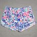 Lilly Pulitzer Shorts | Lilly Pulitzer Shorts Sz Xxs Robyn Velour Lounge Cabana Cocktail Printed 27927 | Color: Blue/Pink | Size: Xxs