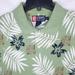 Ralph Lauren Shirts | Chaps Ralph Lauren Polo Shirt Mens Large Green Floral Hawaiian Preppy Beach | Color: Green/White | Size: L