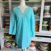 Lilly Pulitzer Dresses | Lilly Pulitzer Elina Cotton Slub Tunic - Size Small | Color: Blue/Yellow | Size: S