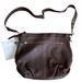 Coach Bags | Coach Crossbody/Shoulder Purse Zipper/Pockets Pebble Leather Adjustable Bag | Color: Brown/Silver | Size: Os