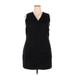 Mossimo Casual Dress - Shift: Black Dresses - Women's Size 2X-Large