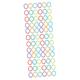 ERINGOGO 144 Pcs Grabbing Baby Molar Toys Baby Links Teething Ring Teething Toys for Babies Baby Cars Toys for Infant Baby Rings Toy Links Baby Toy Link Ring Plastic Boy Toddler