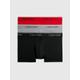 Trunk CALVIN KLEIN UNDERWEAR "LOW RISE TRUNK 3PK" Gr. S (48), 3 St., bunt (black, convoy, red gala) Herren Unterhosen