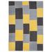 Grey 63" x 91" L Area Rug - Lofy Iskece Rectangle 5'3" X 7'7" Area Rug 91.0 x 63.0 x 0.4 in grayWool | 63" W X 91" L | Wayfair Lo-8684012176261