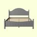Alcott Hill® Charvae Platform Bed Wood in Gray | 43.6 H x 63.1 W x 84.6 D in | Wayfair A57469BCD2CF478994CB556E3E782572