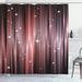 Ebern Designs Antinisha Abstract Shower Curtain Polyester in Red/Black/Brown | 75 H x 69 W in | Wayfair C0C13A8BA0204712B6B5F1F8A25ED195