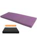 Hokku Designs 4” Thickness Cellular Foam Massage Breathable 50D High-Resilience Functional Bench Outdoor Cushion in Black | 4 H x 44 W x 35 D in | Wayfair