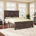 Alcott Hill® Brissa Solid Wood Platform Bed Wood in Brown | 52.8 H x 58.7 W x 74 D in | Wayfair AEB8667641A143779F05DED1C5AD1726