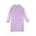 Adidas Active Dress - Shift: Purple Solid Sporting & Activewear - Kids Girl's Size Medium