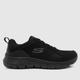 SKECHERS flex advantage 5.0 trainers in black