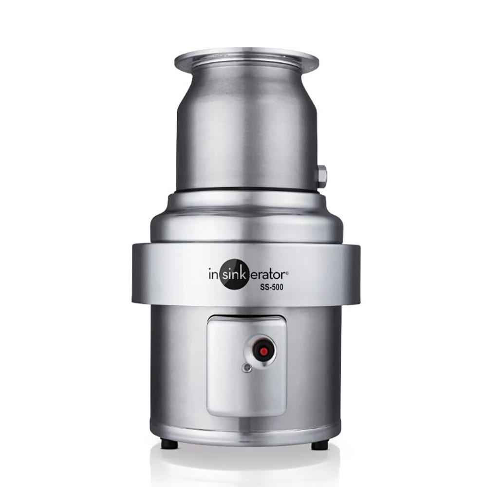 InSinkErator SS-500-18A-MRS 230/3 Disposer Pack w/ 18-in Bowl & Cover, Reverse Switch, 5-HP, 230/3 V