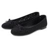 Ballerina LASCANA, Damen, Gr. 42, schwarz, Obermaterial: 100% Lederimitat. Futter: 100% Lederimitat. Decksohle: 100% Lederimitat. Laufsohle: 100% Synthetik, unifarben, modisch, Schuhe, Freizeitschuh, Slipper, Halbschuh mit kleinen Cut-Outs VEGAN,...