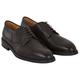 Hirschleder-Business-Schuh, 44 - Dunkelbraun, Herren, aus Leder