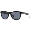 Oakley Frogskins Sunglasses - Polished Black - Grey