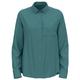 Odlo - Women's Essential Shirt L/S - Blouse size S, turquoise