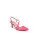 Women's Santorini Pump by LifeStride in Pink Faux Leather (Size 8 M)