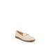 Wide Width Women's Zen Flat by LifeStride in Almond Faux Leather (Size 6 W)