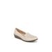 Wide Width Women's India Flat by LifeStride in Beige Faux Leather (Size 11 W)