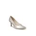 Wide Width Women's Sevyn Pumps by LifeStride in Silver Faux Leather (Size 9 W)