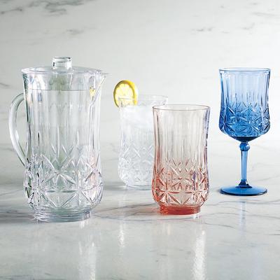 Capri Acrylic Drinkware - Blush, Blush Tumblers, set of six - Frontgate