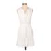 Aqua Casual Dress - Shift: White Dresses - Women's Size Small