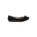 Cole Haan Flats: Black Solid Shoes - Women's Size 6 1/2 - Almond Toe
