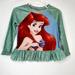 Disney Swim | Disney Princess Ariel Mermaid Ruffle Toddler Girls Rash Guard Swim Shirt Suit 3t | Color: Pink | Size: 3tg
