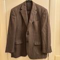 Ralph Lauren Suits & Blazers | Lauren Ralph Lauren Mens Silk Wool Sport Brown Houndstooth Plaid Coat Blazer 42s | Color: Black/Brown | Size: 42s
