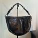 Coach Bags | Coach Black Leather Hobo Shoulder Bag | Color: Black | Size: Os