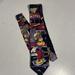 Disney Accessories | Disney Silk Tie Mickey Mouse Fly Fishing Dineknot Hotel | Color: Black/Purple | Size: Os