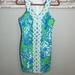 Lilly Pulitzer Dresses | Lilly Pulitzer Trudy Dress Crochet Trim | Color: Blue/Green | Size: 2