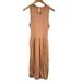 Anthropologie Dresses | Daily Practice Anthropologie Small Center Court Tank Dress Coral Terracotta S | Color: Tan | Size: S