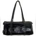 Dooney & Bourke Bags | Dooney And Bourke Alligator Embossed Leather Satchel Barrel Bag | Color: Black | Size: Os